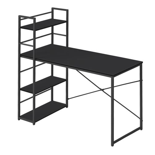 Biurko Komputerowe MAX 4.0 - czarne / nogi czarne na Arena.pl