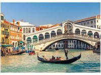 50X70CM MOST RIALTO WENECJI OBRAZ POKOJU DREWNINE