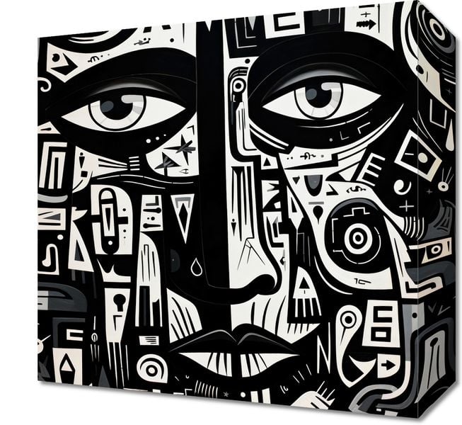 Obraz 30x30cm Labirynt Myśli zdjęcie 1