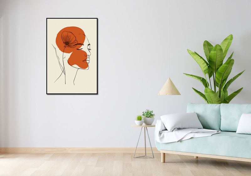 Plakat 68x101cm Ciepło Kwiatu zdjęcie 4