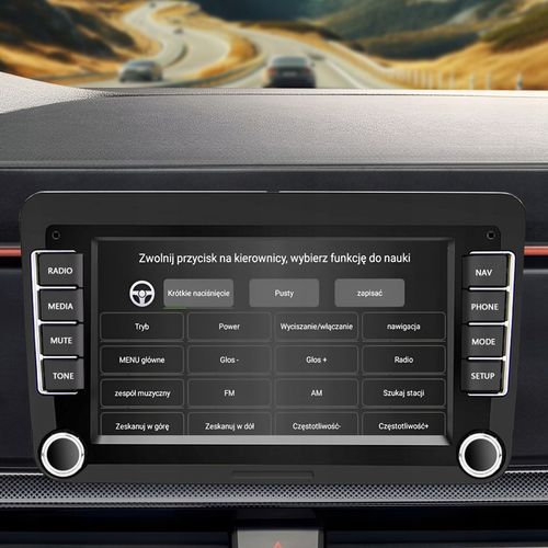RADIO SAMOCHODOWE do VOLKSWAGEN VW SKODA SEAT 7" ANDROID CARPLAY GPS WIFI na Arena.pl
