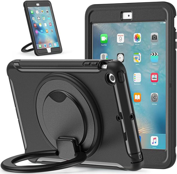Etui Pancerne iPad Mini 1/2/3 (7.9") Lekki Czarny zdjęcie 1