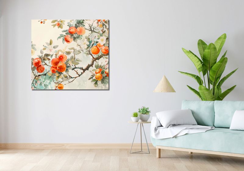 Obraz 100x90cm Persymony zdjęcie 2