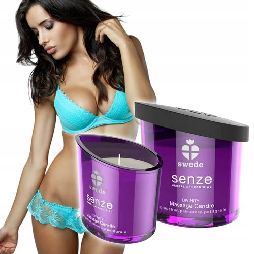 Olejek do masażu w świecy 50 ml. Zapach grejpfrut, palmarosa. na Arena.pl