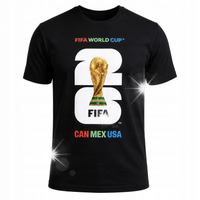 FIFA WORLD CUP 2026 Koszulka męska na licencji FIFA rozmiar M kolor czarny