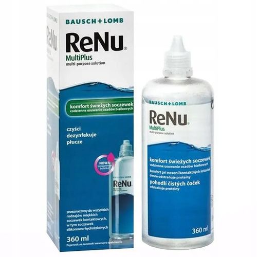 PŁYN DO SOCZEWEK RENU MULTIPLUS 360 ML x 2 BAUSCH&LOMB na Arena.pl
