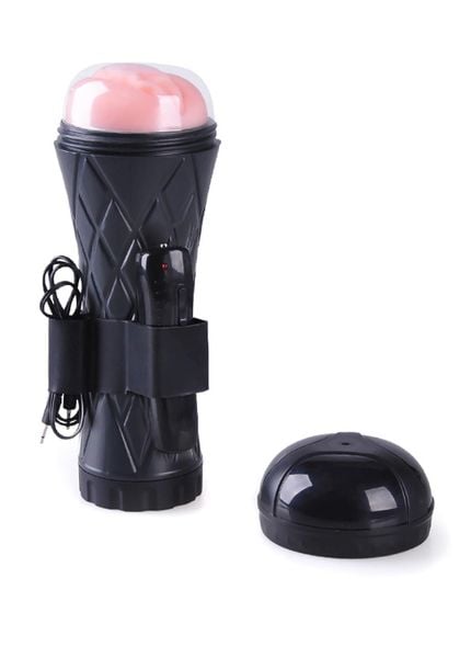 Sztuczna Pochwa Z Wibracjami Masturbator Latarka zdjęcie 8