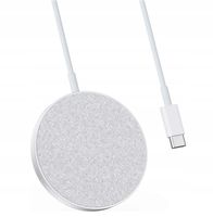 Ładowarka indukcyjna Anker PowerWave 7,5 W USB-C Srebrna