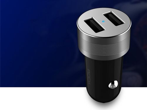 ROCK Ładowarka Samochodowa 2x USB 2,4A KABEL MICRO na Arena.pl