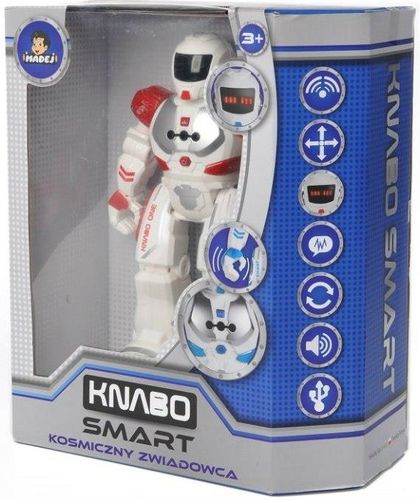 Robot KNABO ONE sterowany gestem-czerwony na Arena.pl