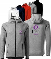 BLUZA MĘSKA Z NADRUKIEM HAFTEM LOGO 30 szt