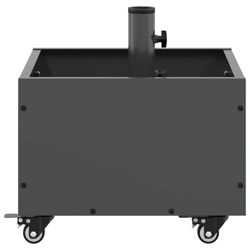 Podstawa Parasolowa z Donicą Antracyt 45 x 45 x 45 cm Stal na Arena.pl