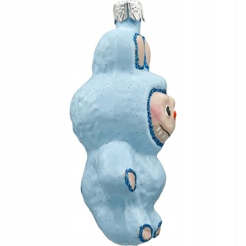 Bombka choinkowa ręcznie malowana - Labubu: błękitne na Arena.pl