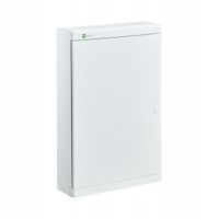 ROZDZIELNICA NATYNKOWA IP40 ELEGANT RN 3x12 2445-00 DRZWI BIAŁE NASIELSK