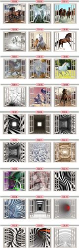 FOTOTAPETA 3D OKNO widok ocean delfiny woda morze na Arena.pl