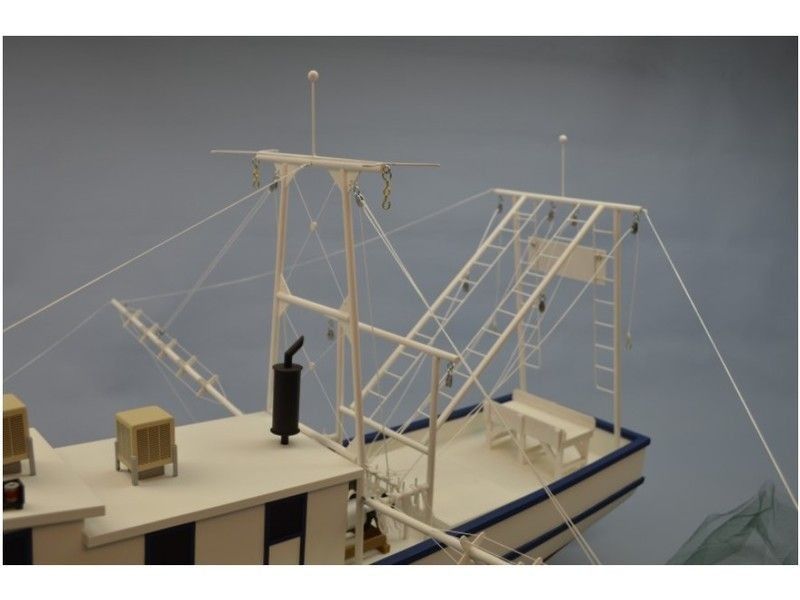 Łódź - Rusty the Shrimp Boat 1:24 - DUMAS zdjęcie 3