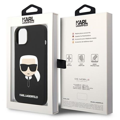 Etui Karl Lagerfeld do iPhone 15 Plus, iPhone 14 Plus, Czarny na Arena.pl