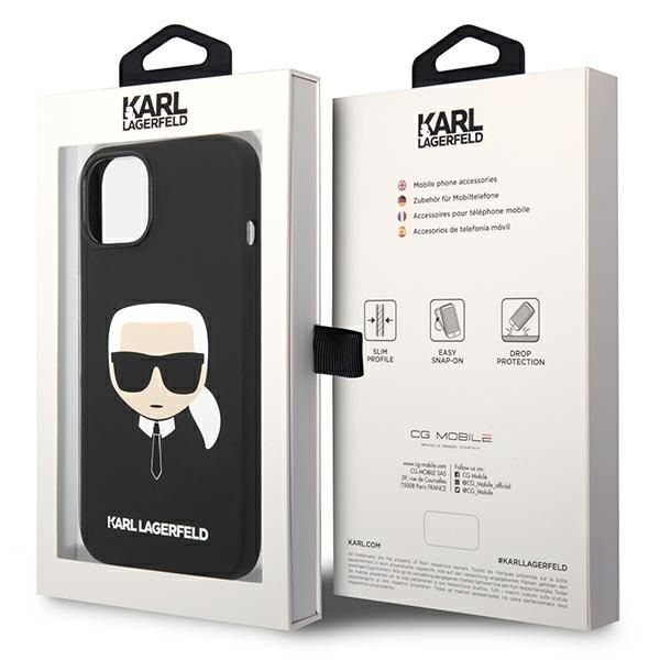 Etui Karl Lagerfeld do iPhone 15 Plus, iPhone 14 Plus, Czarny zdjęcie 8