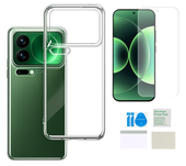 Etui silikonowe 2mm do XIAOMI 17 PRO MAX case pokrowiec + folia ochronna