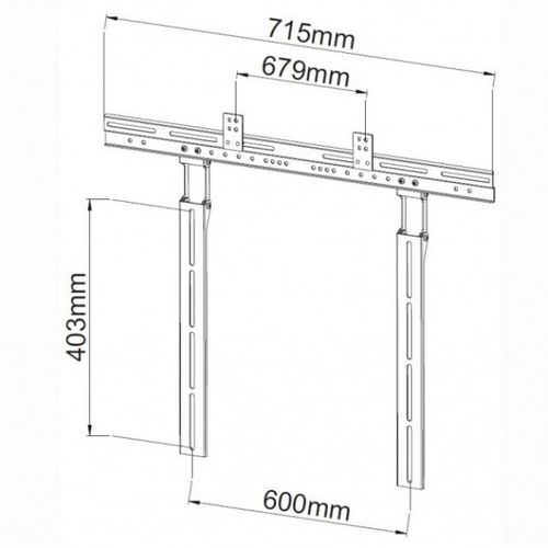 Techly Uchwyt ścienny do soundbar, 10kg, czarny na Arena.pl