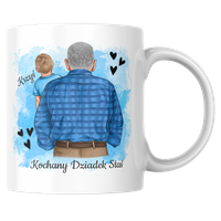 Prezent Dla Dziadka Kubek Z Wnukami Na Urodziny Imieniny Upominek