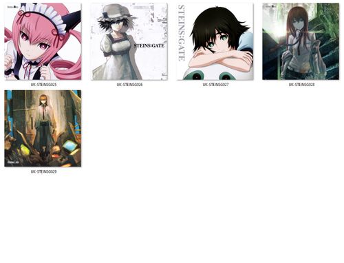 Poduszka kwadratowa Steins;Gate DO WYBORU na Arena.pl