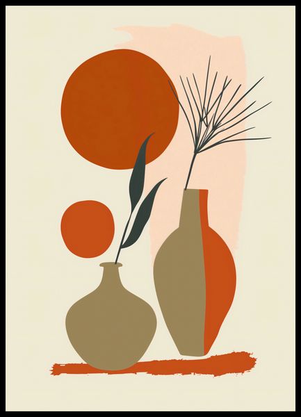 Plakat 50x70cm Wazy w Czerwieni zdjęcie 2