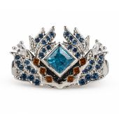 Sapphire | Adjustable Size | Metal | Pierścień Gamingowy | Monster Hunter