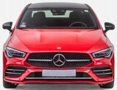 Mercedes CLA C118 - Listwy CHROM grill Zderzak Atrapa Dekoracyjne Ozdobne