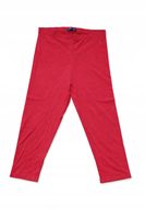 LEGGINSY DAMSKIE GETRY KLASYCZNE NOGAWKA 3/4 ROZMIAR L 95% BAWEŁNA BORDOWE