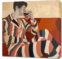 Obraz 70x70cm Przerwa Aby Odetchnąć