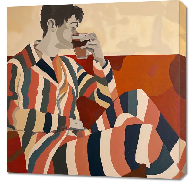 Obraz 70x70cm Przerwa Aby Odetchnąć zdjęcie 1