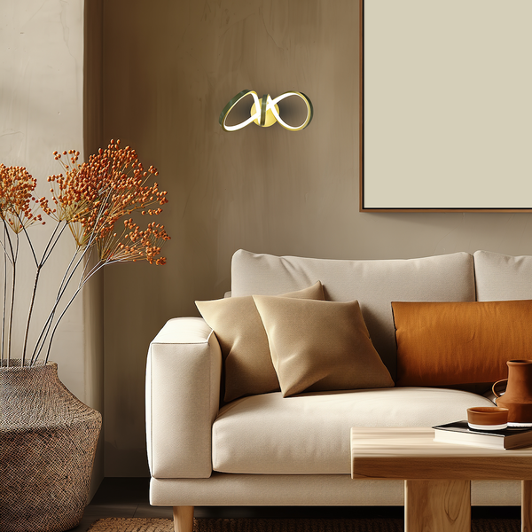 Kinkiet TESORO GOLD 15W LED zdjęcie 8