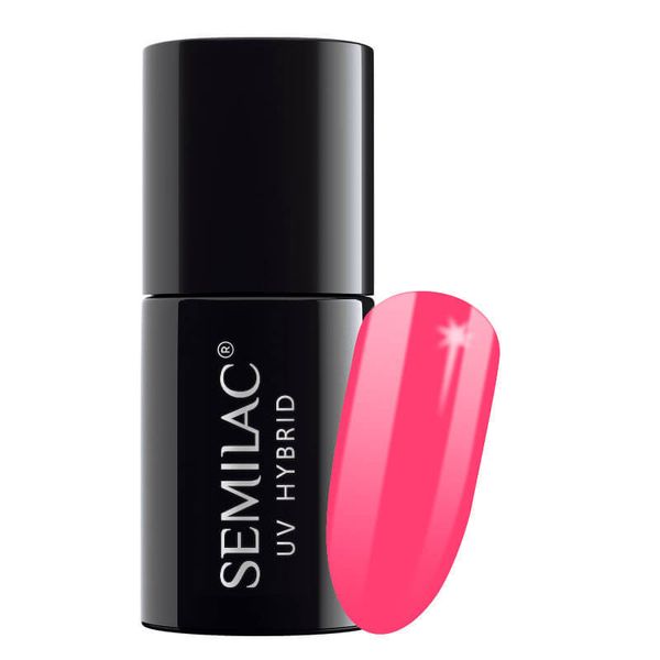 Semilac 042 Lakier hybrydowy Neon Raspberry, 7ml zdjęcie 1