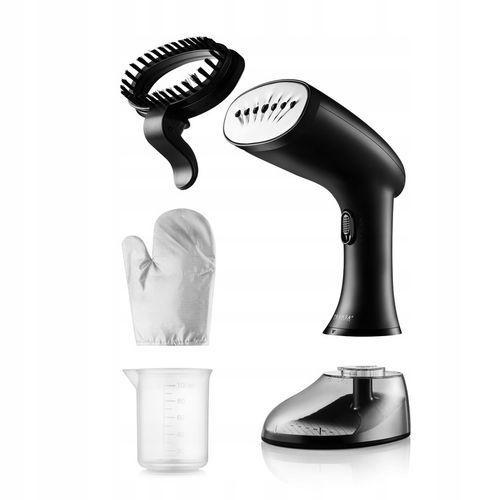 Parownica do ubrań Żelazko parowe REGULACJA PARY 7 DYSZ Czarna 380ml 2000W na Arena.pl