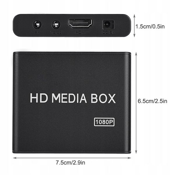 Odtwarzacz multimedialny 1080P zdjęcie 11