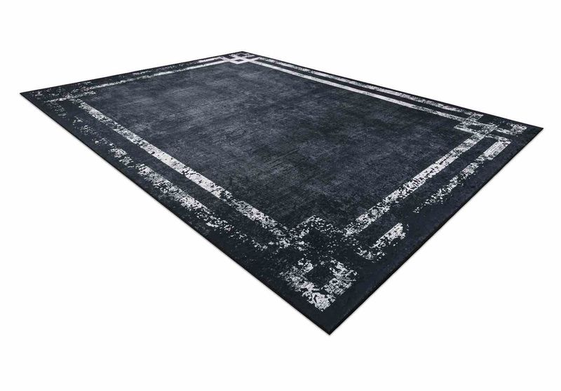 RUG/LU/ARLEN/FRAME/BLACK+WHITE/120x170 zdjęcie 3