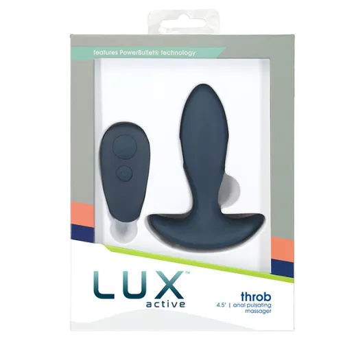 Plug analny pulsujący - Lux Active Throb na Arena.pl