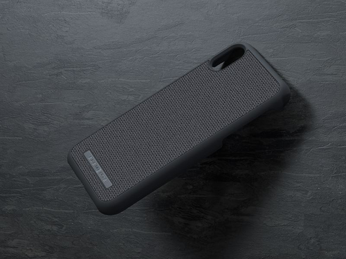 Materiałowe etui do iPhone XR (Dark Grey) na Arena.pl