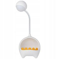Lampka biurkowa nocna lampa LED dla dziecka dzieci pojemnik na akcesoria