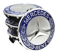 MERCEDES DEKIELKI na felgi zaślepki felg KAPSLE kołpaczki 75mm 4 szt.