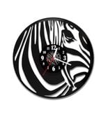 Zegar ścienny z płyty winylowej Zebra 31.1