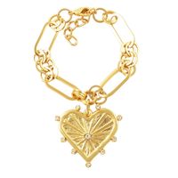 Bransoletka z sercem z kolekcji Bella (B23/ZWE/11AU)