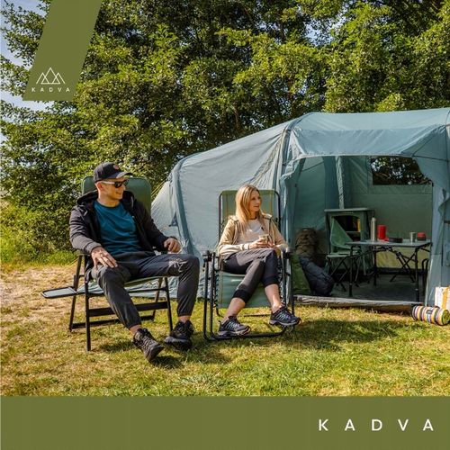 Krzesło turystyczne KADVA CAMPchair 3.0 zielony OS Aluminiowa Rama na Arena.pl