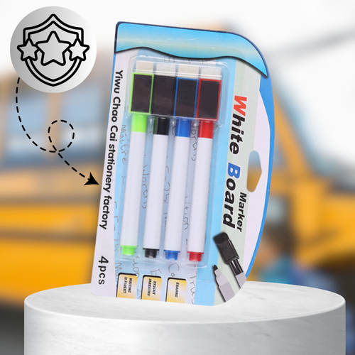 markery do tablicy suchościeralnej z magnesem suchościeralne pisaki 4szt na Arena.pl