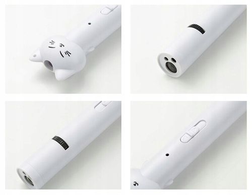 Zabawka piórko laser wskaźnik laserowy latarka zabawka kota 4w1 na Arena.pl