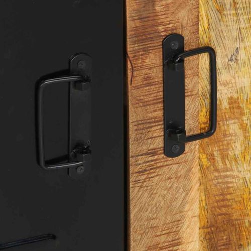 Zestaw mebli łazienkowych 2 pcs Brązowy Drewno z mango na Arena.pl