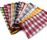 KOMPLET 12 szt ŚCIERKA KUCHENNA RĘCZNIK ŚCIERECZKI ZESTAW MIX KOLOR
