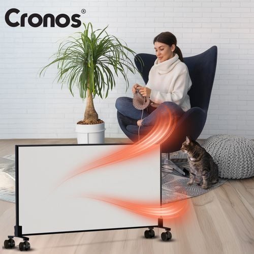 Panel grzewczy IR Cronos Carbon P1000TWP Black na Arena.pl