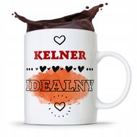 Dla Kelnera Kubek Prezent Kelner Idealny Z Nadrukiem Ze Zdjęciem